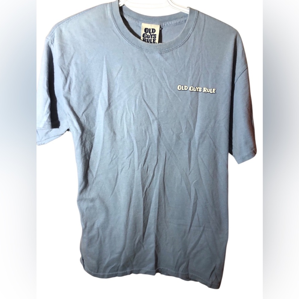 Old Guys Rule Vintage Tee men’s Medium light Blue